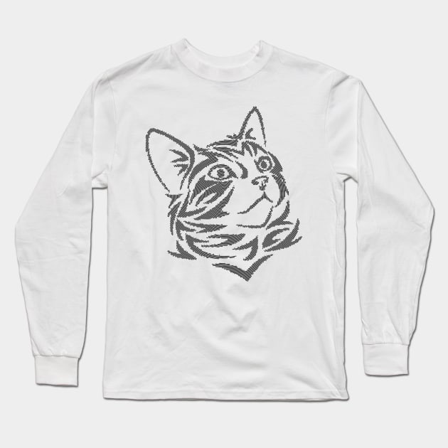 Puss In Boots Attentive Long Sleeve T-Shirt by Micapox